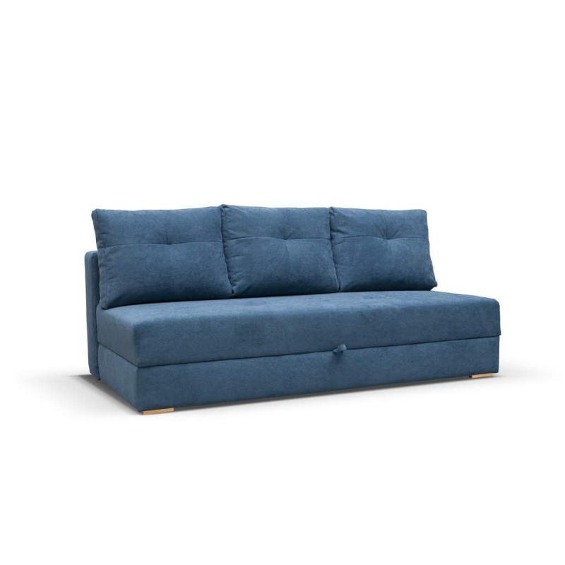 niebieska sofa do dziecięcego pokoju 