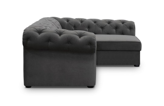 kanapa z pikowanym oparciem Rimini 