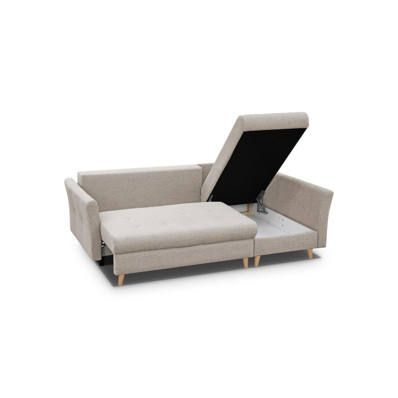 sofa z podnoszonym pojemnikiem 