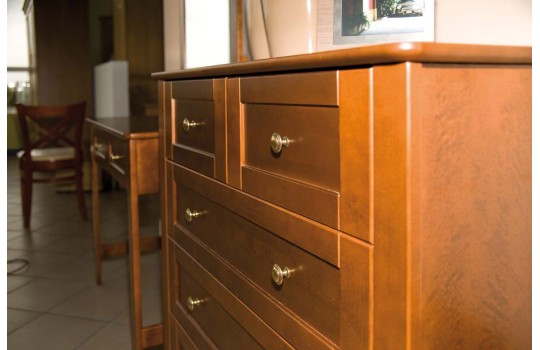 Drewniana szafka pod telewizor Amelia 1S