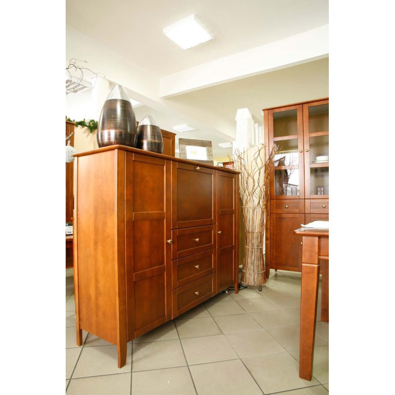 Drewniana szafka pod telewizor Amelia 1S