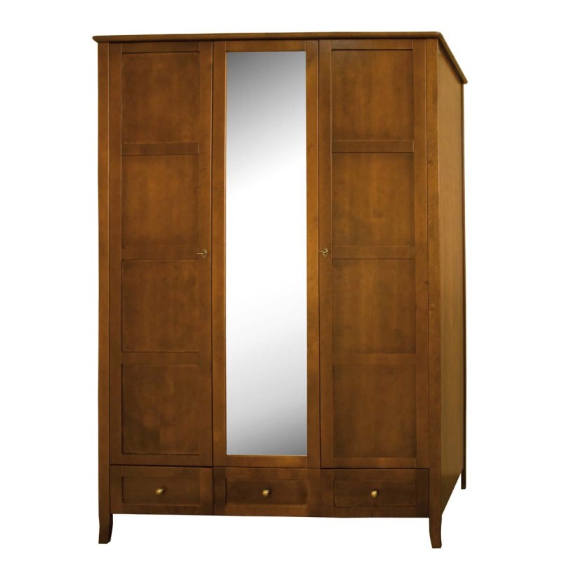 Drewniana Szafa Amelia 3D3S