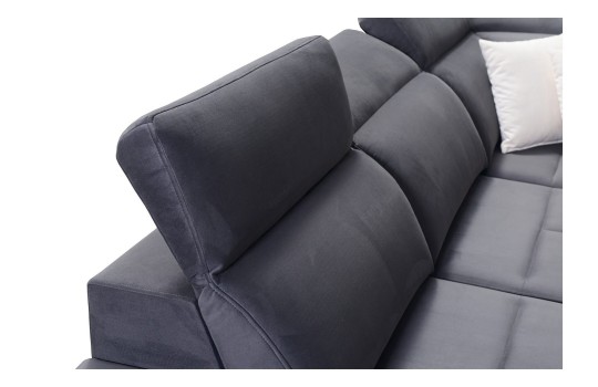 narożnik z regulowanymi zagłówkami 