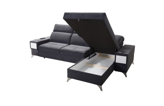 narożnik z dużym pojemnikiem 