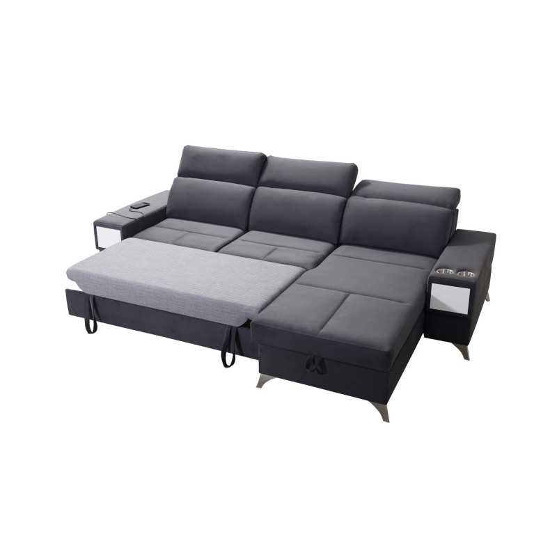 narożnik z funkcją spania 