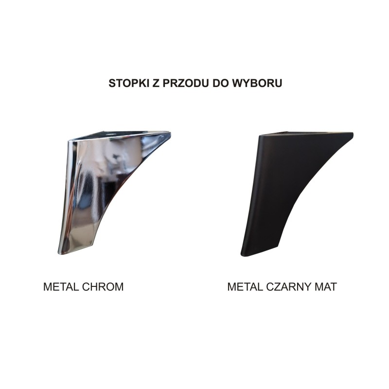 narożnik z wysokimi nóżkami 