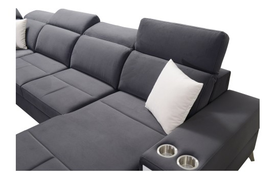 narożnik z regulowanym oparciem Bahama 