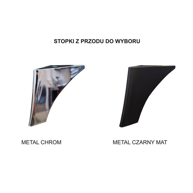 narożnik na wysokich nóżkach 