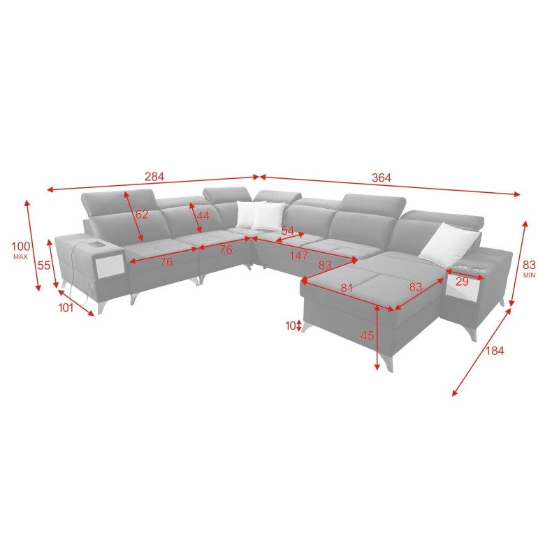 sofa w dużym rozmiarze sofa w dużym rozmiarze