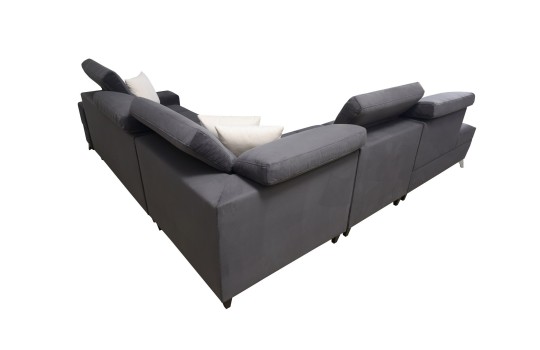 sofa narożna do dużego salonu