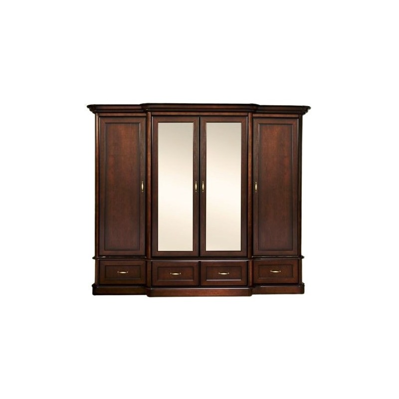 Klasyczna szafa Szafir 4DL4S