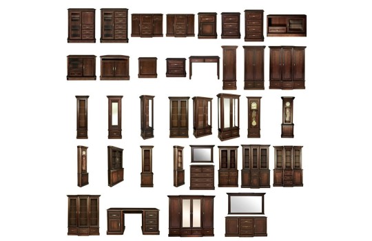 drewniane meble retro szafir 