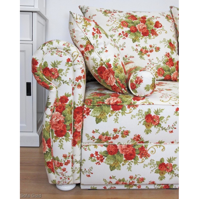 Kwiecista kanapa Gold 