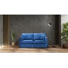 Sofa Vesper w niebieskiej tkaninie
