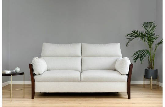 Sofa z drewnianymi bokami Irma 2