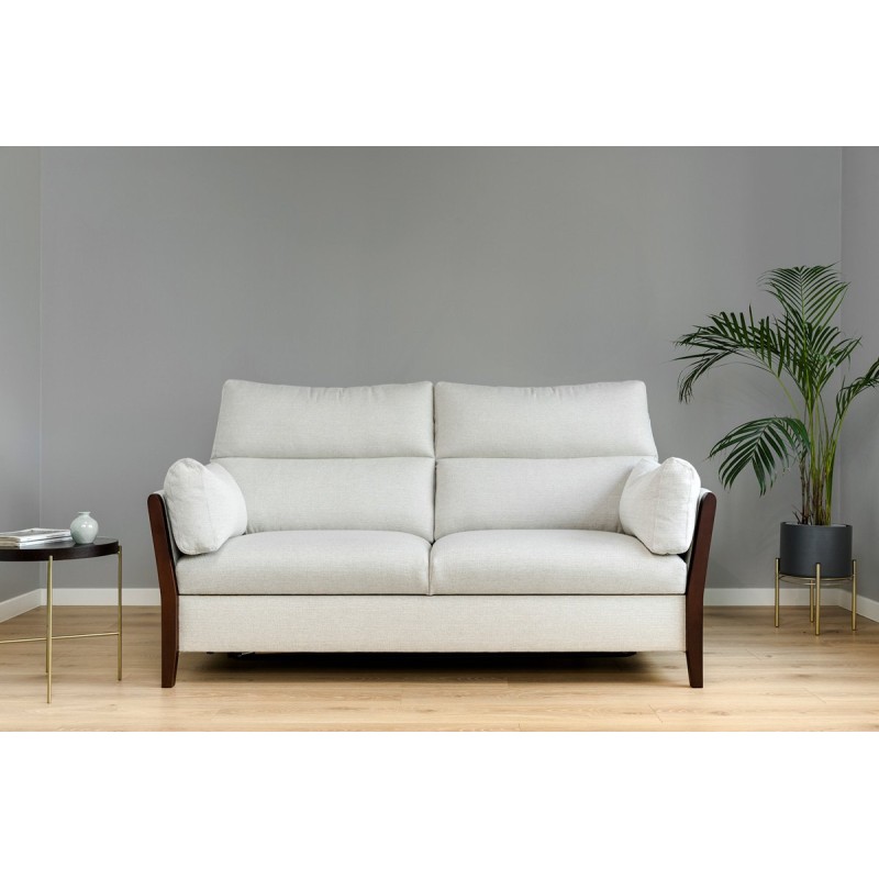 Sofa z drewnianymi bokami Irma 2