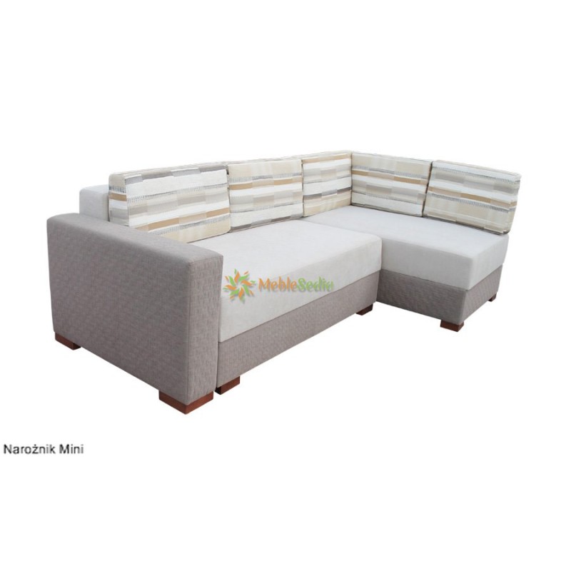 Kanapa narożna do małego salonu - Mini