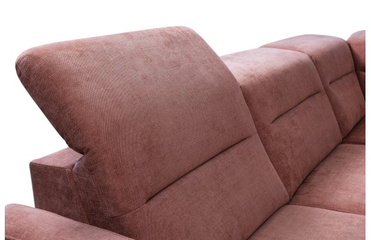 narożnik z regulowanym wysokim oparciem 