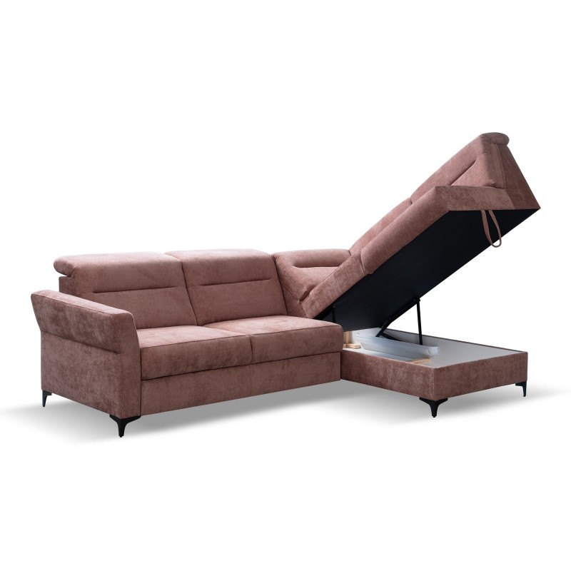 kanapa z pojemnikiem na pościel 