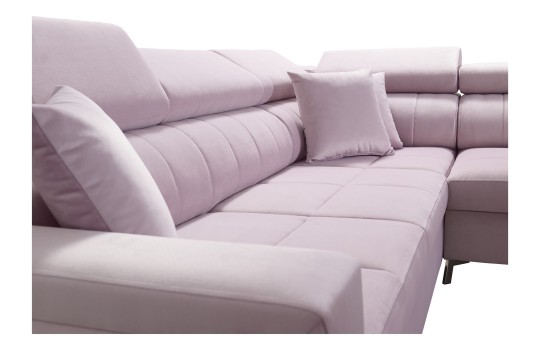 sofa w plamoodpornej tkaninie 