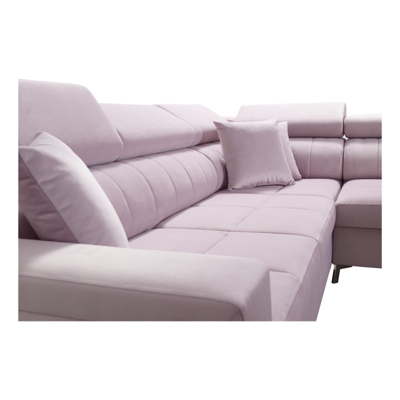 sofa w plamoodpornej tkaninie 