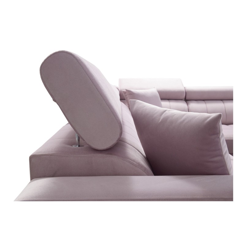 kanapa z regulowanymi zagłówkami 