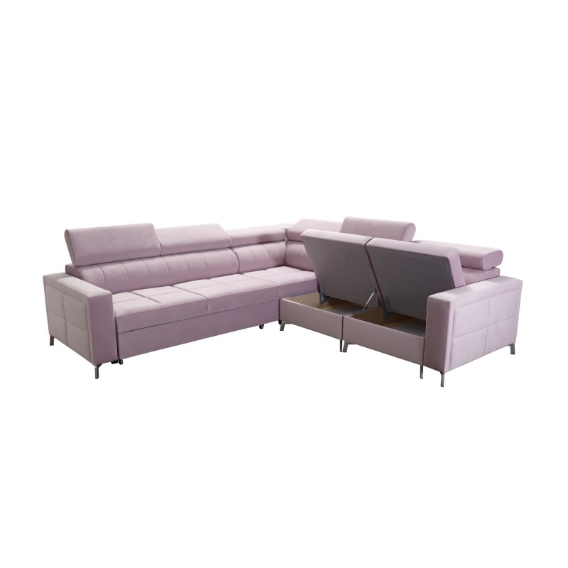 duży narożnik z pojemnikiem 