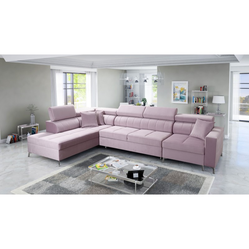 narożnik z wysuwaną funkcją spania 