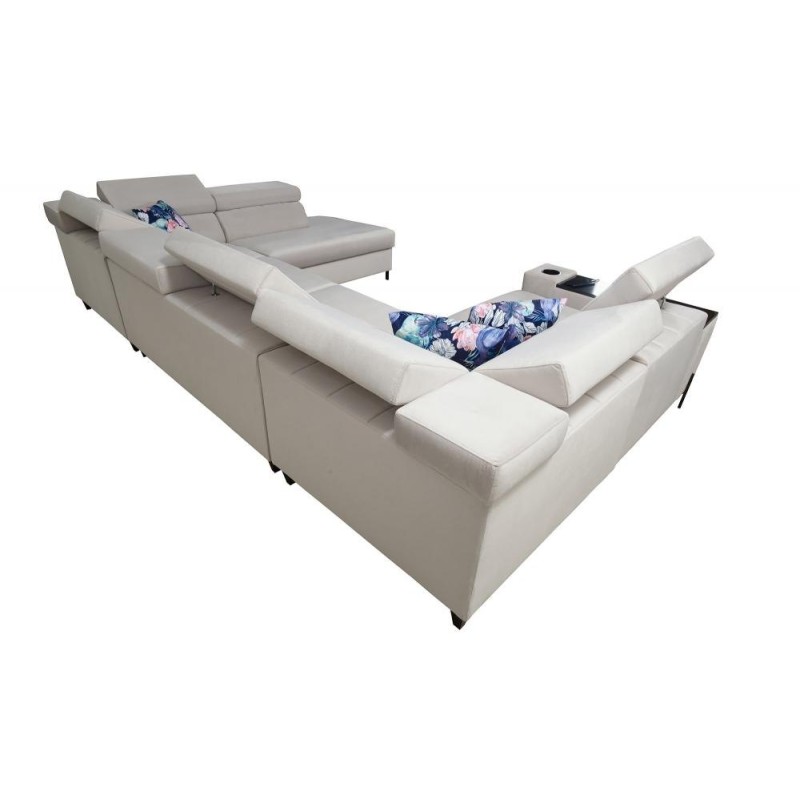 sofa narożna z regulowanymi oparciami Demeter