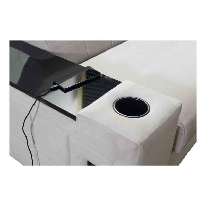 narożnik z czarnymi półakmi 