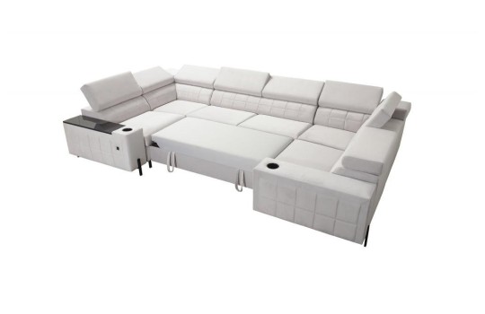 sofa z dużą powierzchnią spania 