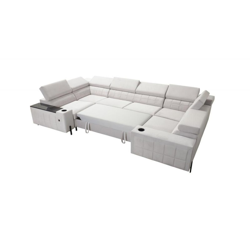 sofa z dużą powierzchnią spania 