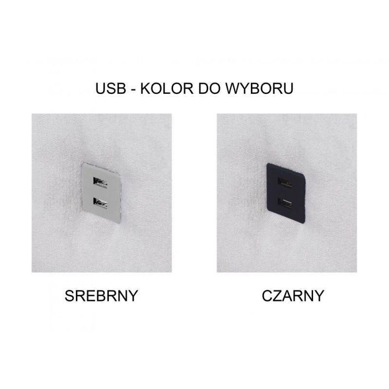 narożnik z gniazdkiem pod USB 