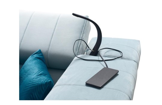 sofa z lampką Tuluza 