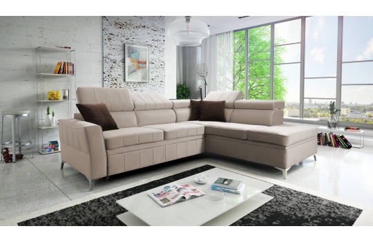 Beżowy narożnik Tuluza 