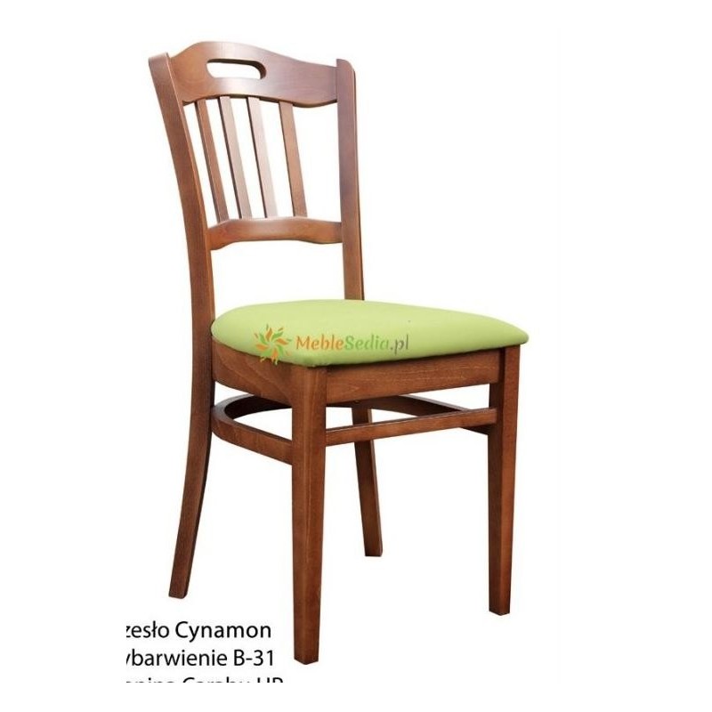 Prowansalski zestaw do jadalni: Stół Asta i 4 krzesła Cynamon