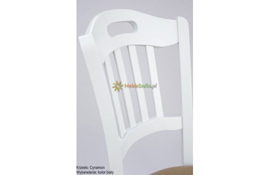 Prowansalski zestaw do jadalni: Stół Asta i 4 krzesła Cynamon