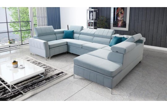 jasny narożnik do salonu Tuluza 