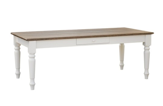 Stół z dębowym blatem Fargo