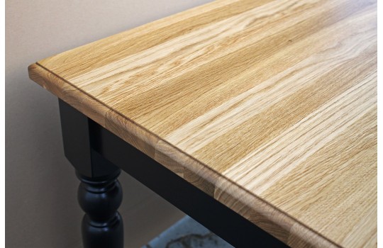 Blat z litego drewna dębowego