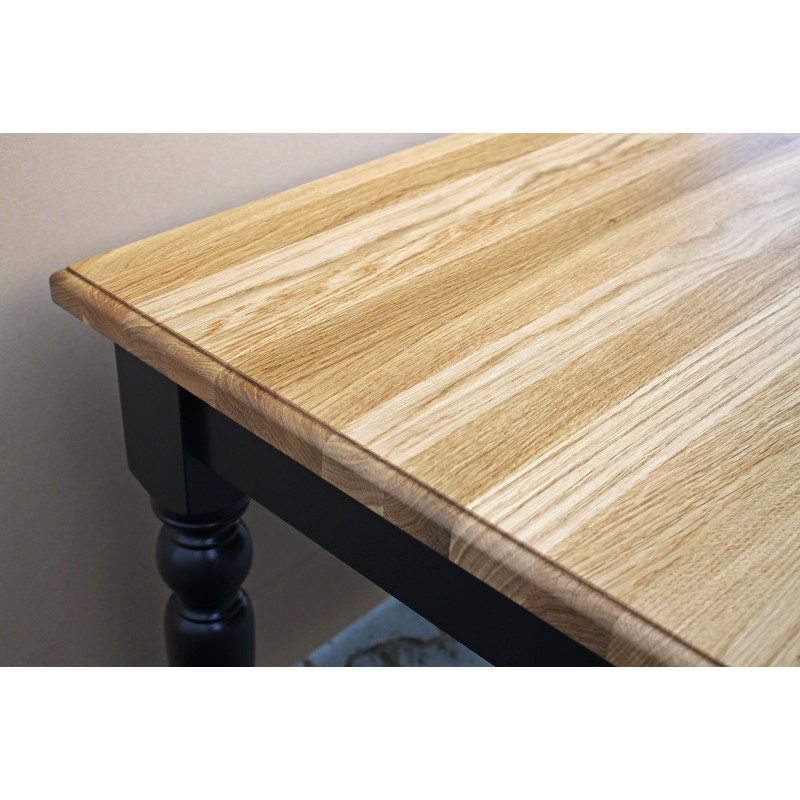 Blat z litego drewna dębowego