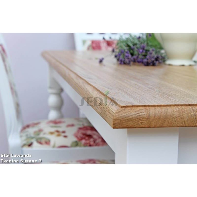 Dębowy blat szczotkowany oraz olejowany 