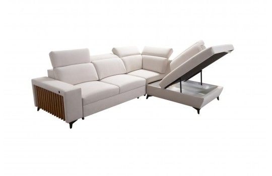 narożnik z otwieranym pojemnikiem 