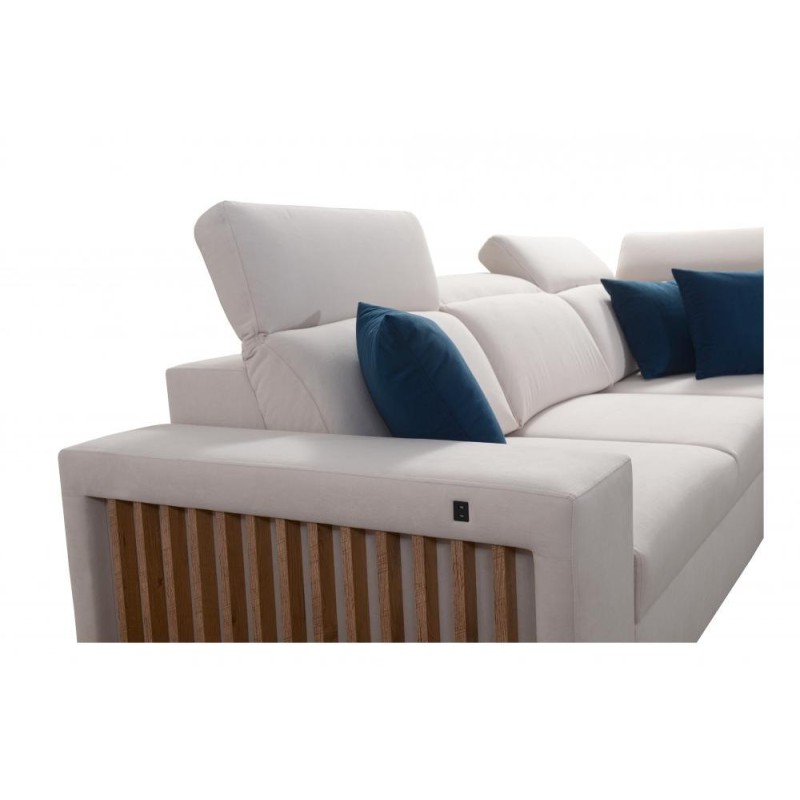 narożnik z wysokim zagłówkiem Niobe 