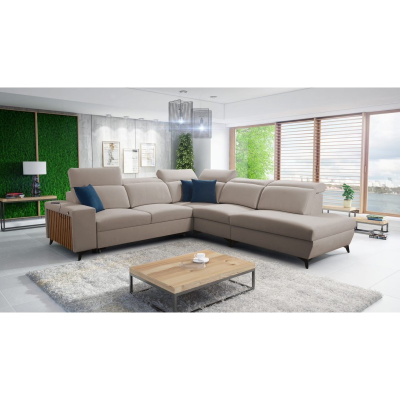 beżowy narożnik Niobe 