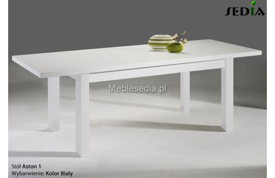Biały stół prostokątny Aston 
