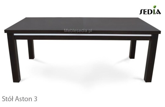 Stół prostokątny Aston - przed rozłożeniem