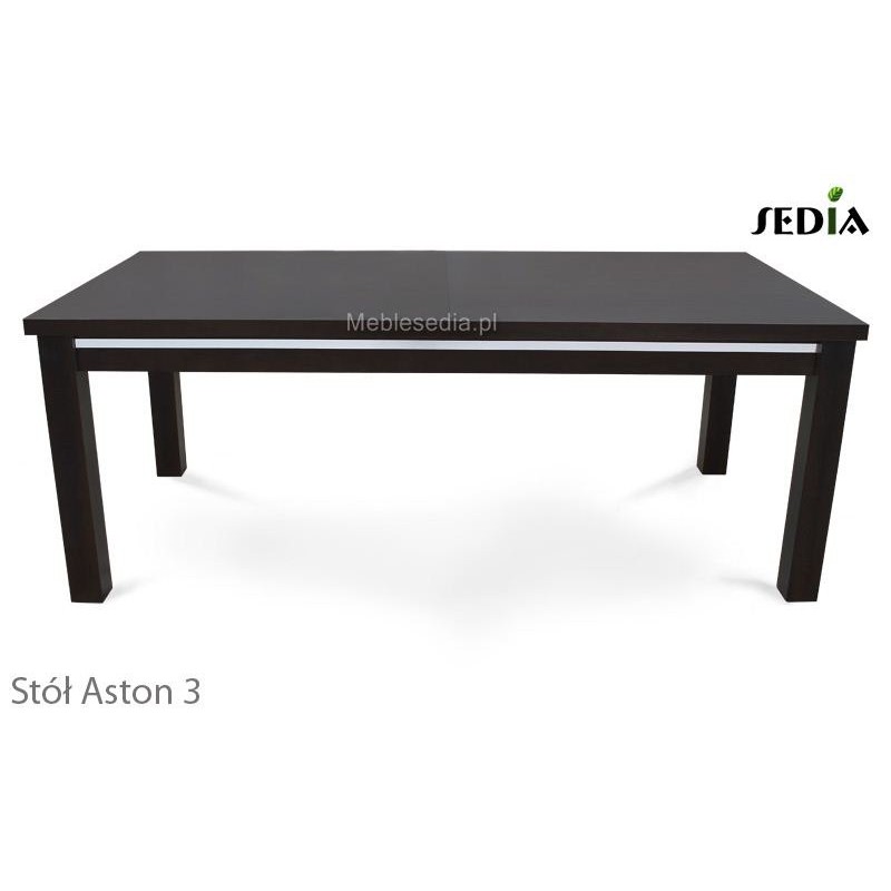 Stół prostokątny Aston - przed rozłożeniem