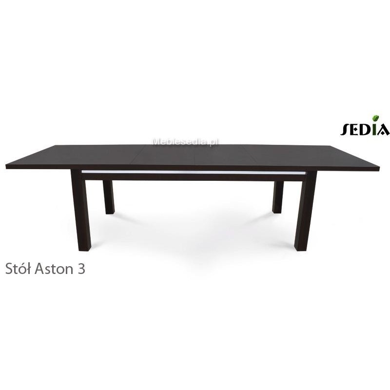 Stół prostokątny Aston - po rozłożeniu