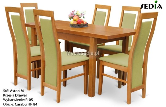 Stół i 6 krzeseł do jadalni